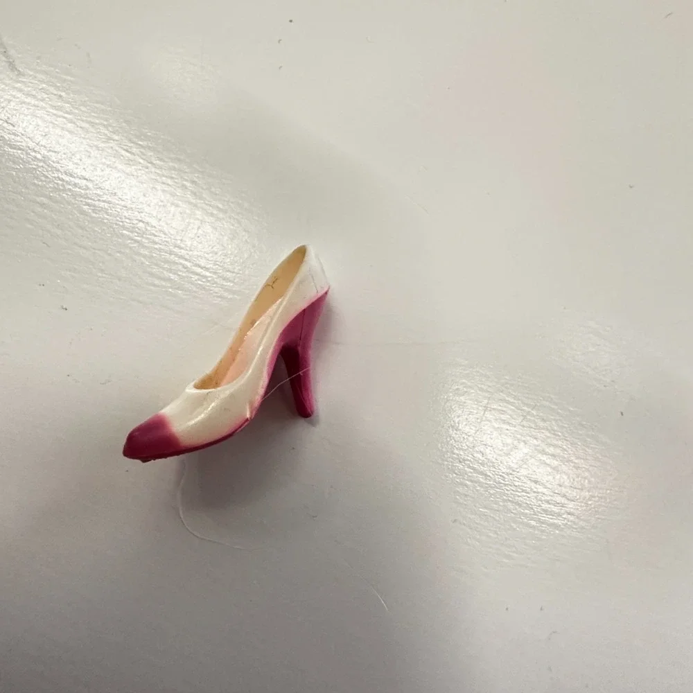 Vintage Super Star‎ Barbie Day to Night White Pink High Heel Pump 83 Replacement